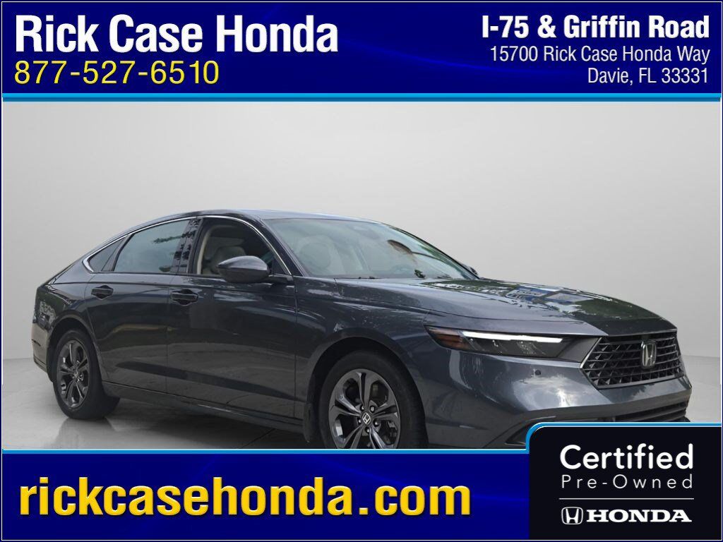 2025 Honda Accord Hybrid HYBRID EX-L — photo 1 of 7