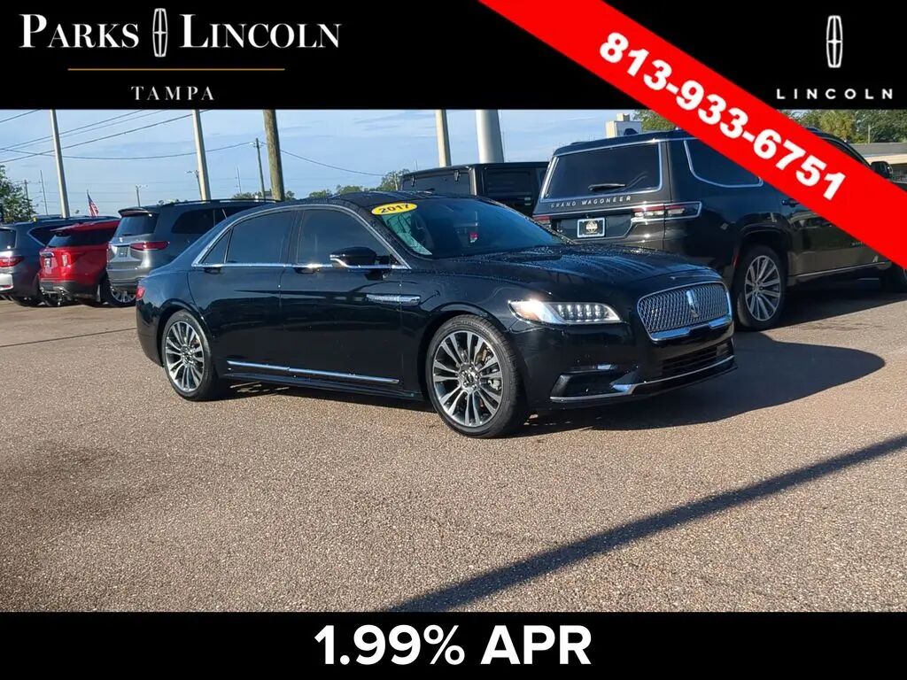 2017 Lincoln Continental Reserve — photo 1 of 13