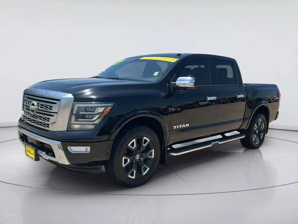 2021 Nissan Titan Platinum Reserve — photo 1 of 13