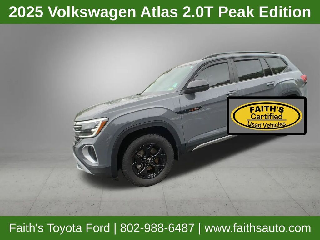 2025 Volkswagen Atlas Peak Edition 4Motion — photo 1 of 13