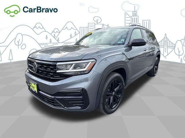2023 Volkswagen Atlas 3.6L V6 SEL R-Line Black