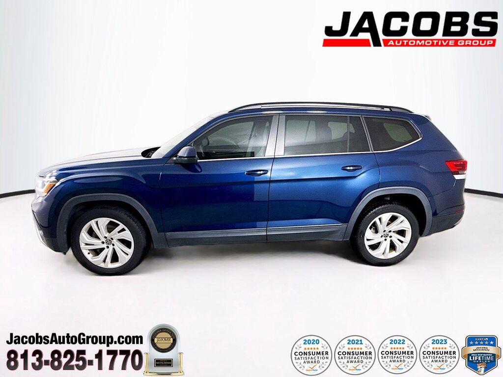 2021 Volkswagen Atlas 3.6L V6 SE w/Technology — photo 1 of 13