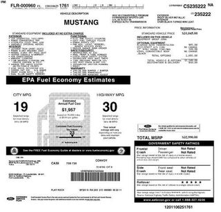 2012 Ford Mustang V6 Premium