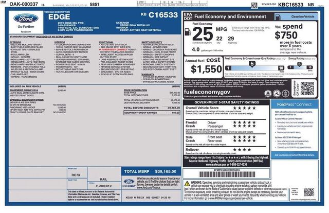 2019 Ford Edge SEL