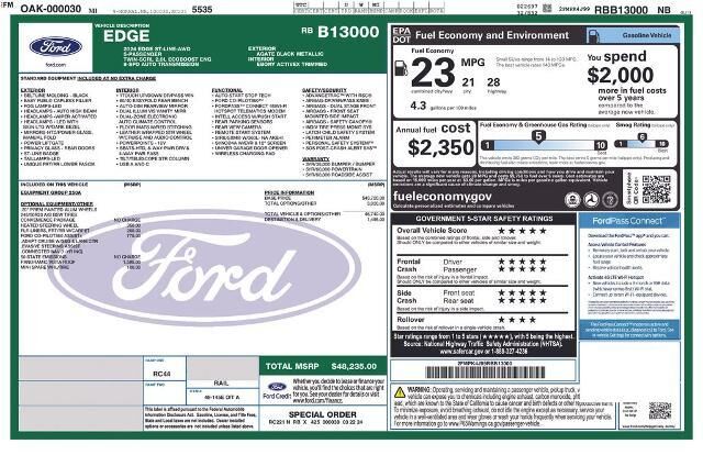 2024 Ford Edge ST-Line