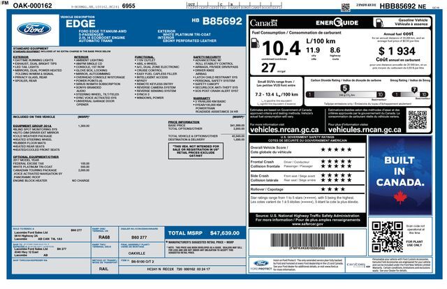 2017 Ford Edge Titanium