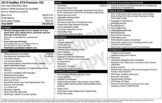 2013 Cadillac XTS Premium Collection