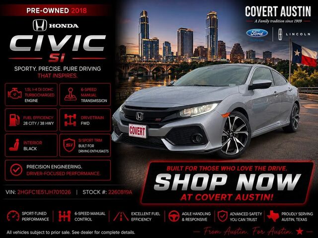 2018 Honda Civic Si