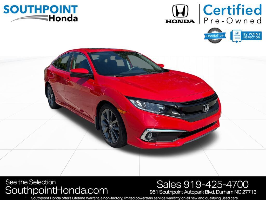 2019 Honda Civic Sedan EX — photo 1 of 6