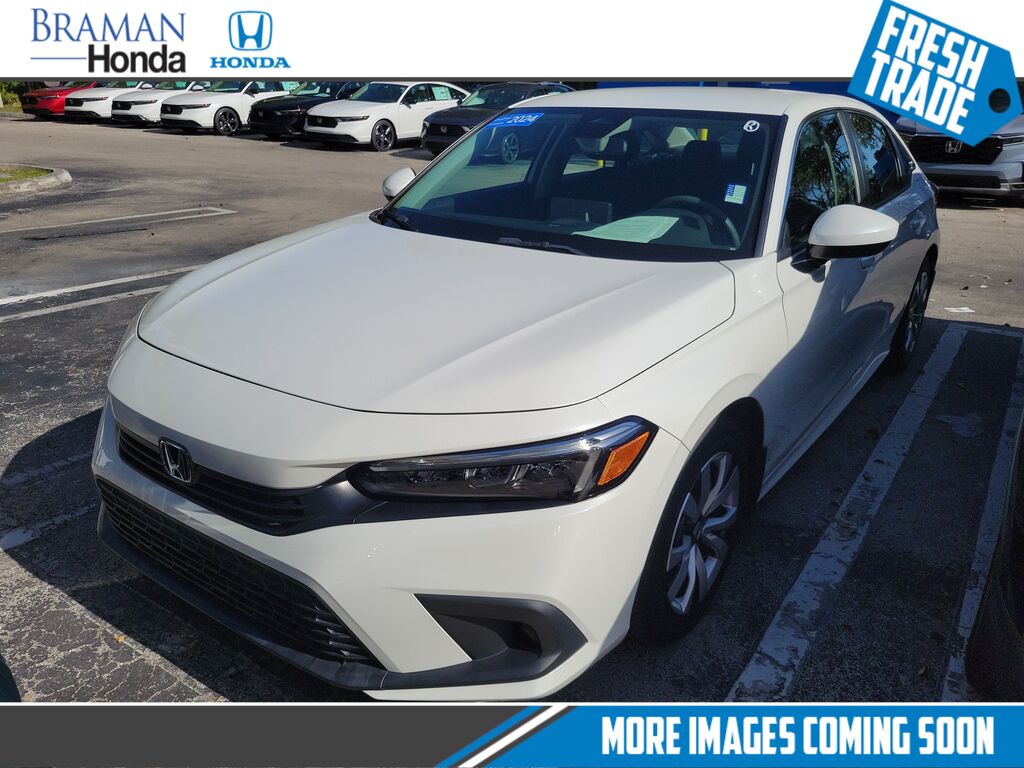 2024 Honda Civic Sedan 2.0L 4D LX — photo 1 of 5
