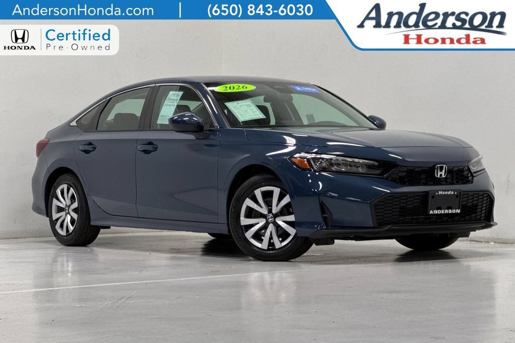 2026 Honda Civic Sedan 2WD LX — photo 1 of 7