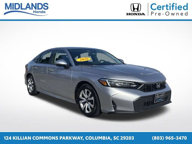 2026 Honda Civic Sedan 2WD LX