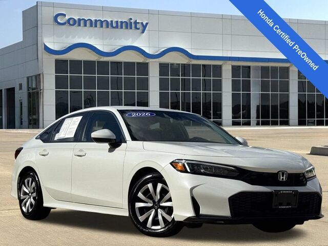 2026 Honda Civic Sedan 2WD LX