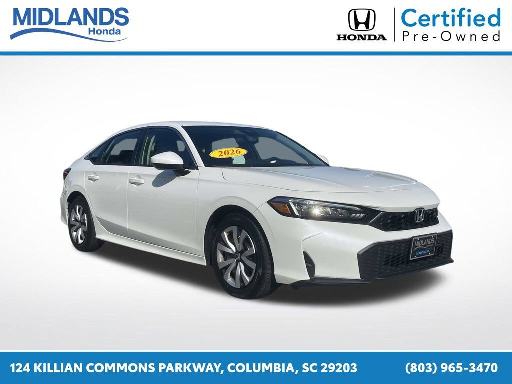 2026 Honda Civic Sedan 2WD LX — photo 1 of 7