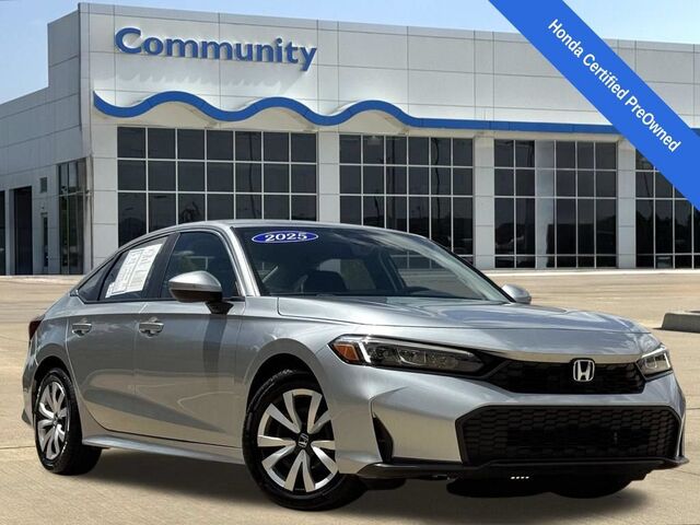 2025 Honda Civic Sedan 4D LX