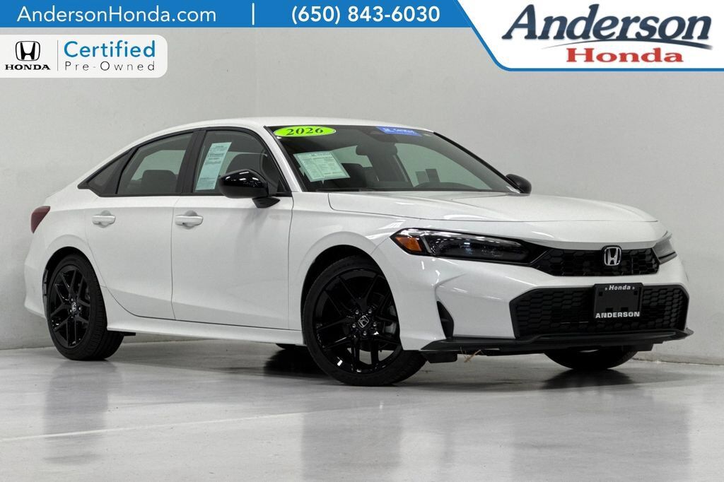 2026 Honda Civic Sedan 2WD SPORT — photo 1 of 7