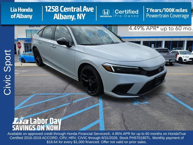 2023 Honda Civic Sedan 2.0L 4D SPORT