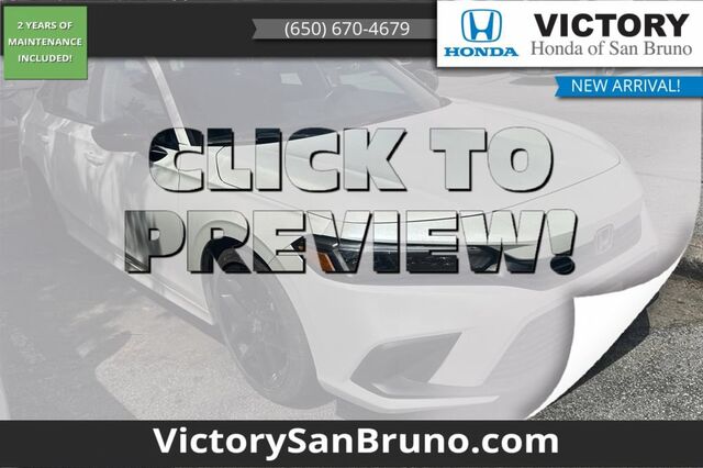 2024 Honda Civic Sedan 2.0L 4D SPORT