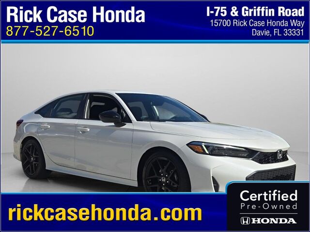 2025 Honda Civic Sedan 4D SPORT