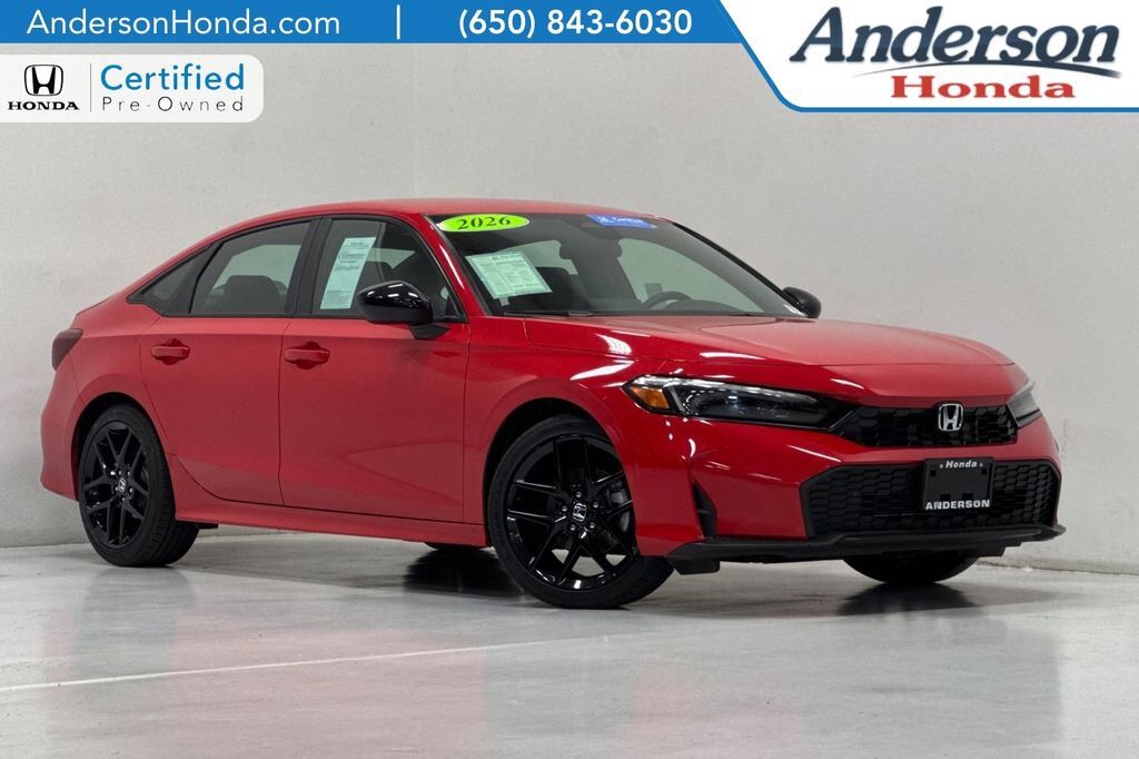 2026 Honda Civic Sedan 2WD SPORT — photo 1 of 7