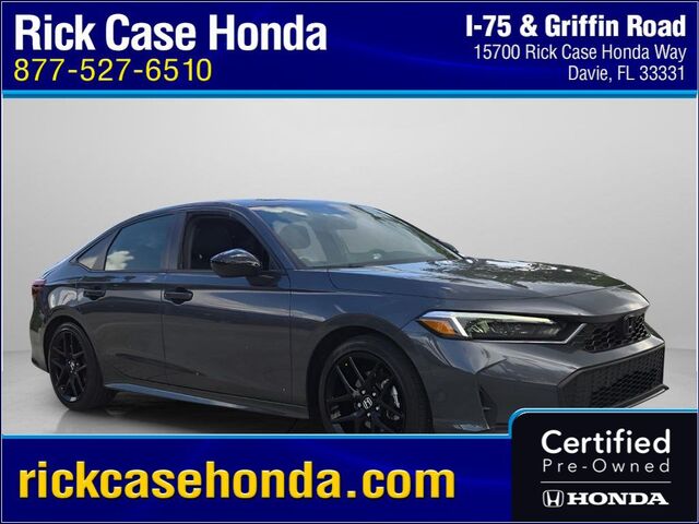 2025 Honda Civic Sedan Hybrid 4D HYBRID SPORT