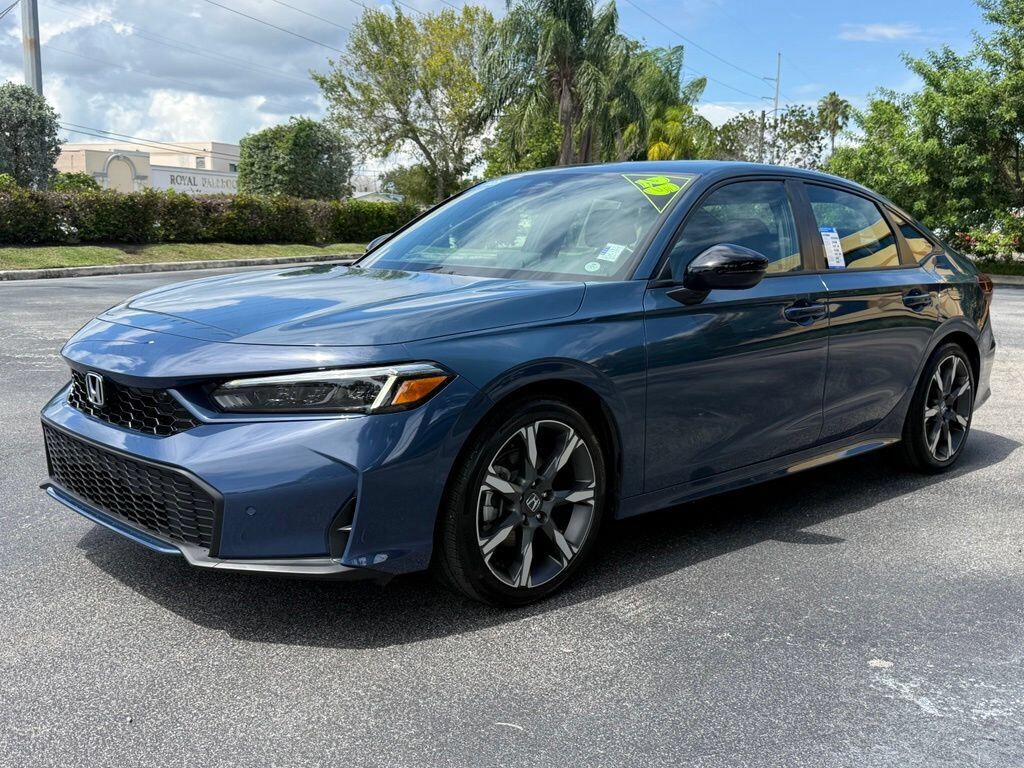 2025 Honda Civic Sedan Hybrid 4D HYBRID SPORT TOURING — photo 1 of 7