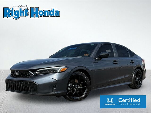 2025 Honda Civic Sedan Hybrid 4D HYBRID SPORT
