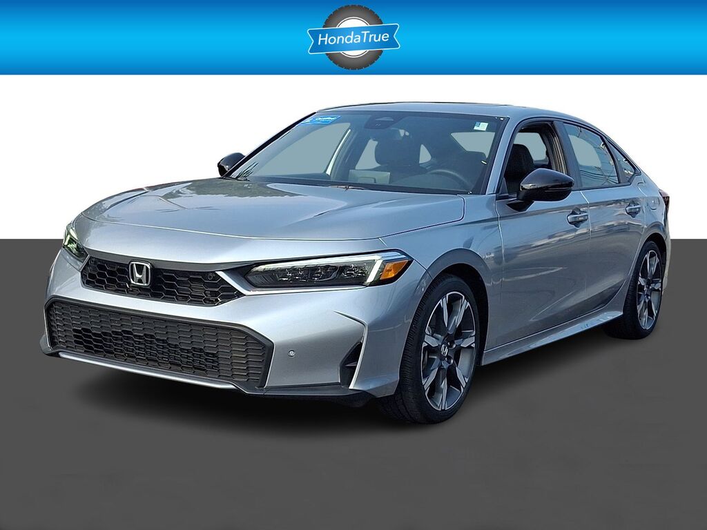 2025 Honda Civic Sedan Hybrid 4D HYBRID SPORT TOURING — photo 1 of 7