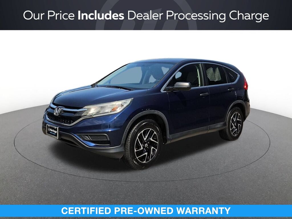 2016 Honda CR-V AWD SE — photo 1 of 7