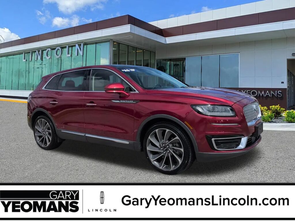2019 Lincoln Nautilus Reserve — photo 1 of 13