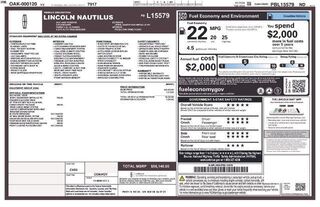 2023 Lincoln Nautilus Reserve