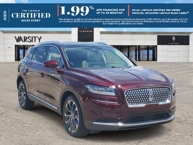 2021 Lincoln Nautilus Reserve