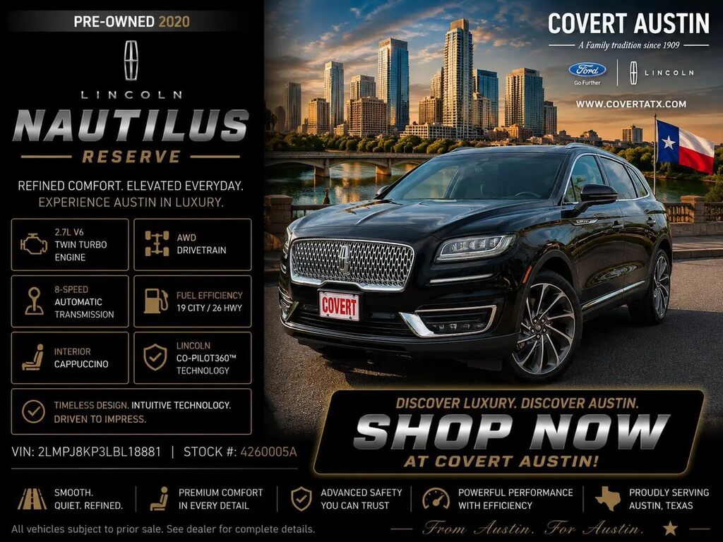 2020 Lincoln Nautilus Reserve