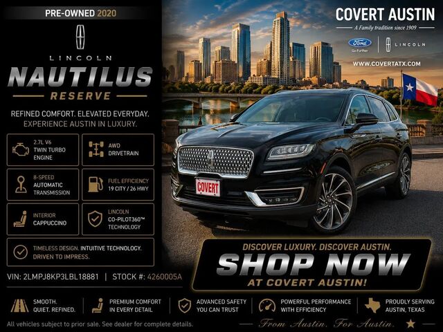 2020 Lincoln Nautilus Reserve