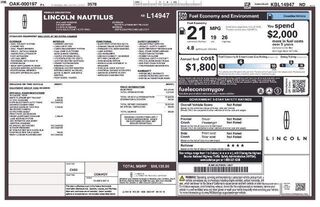 2019 Lincoln Nautilus Reserve