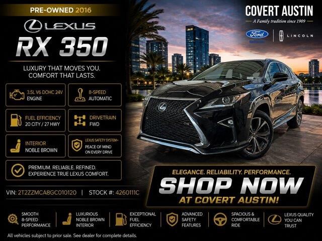 2016 Lexus RX 350 Base