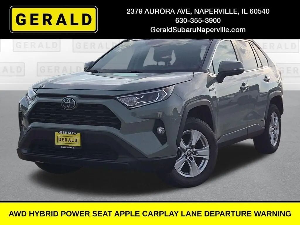 2021 Toyota RAV4 Hybrid XLE — photo 1 of 13