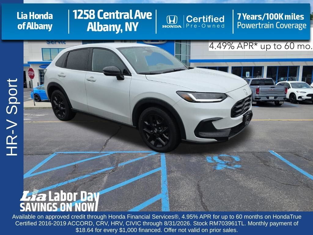 2024 Honda HR-V 5DR AWD SPORT BD — photo 1 of 7