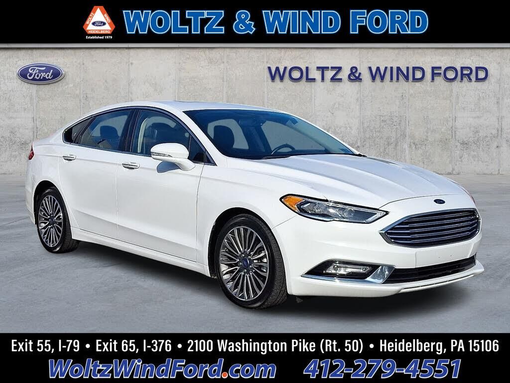2018 Ford Fusion Titanium — photo 1 of 1