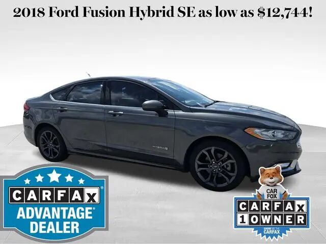 2018 Ford Fusion Hybrid SE — photo 1 of 13