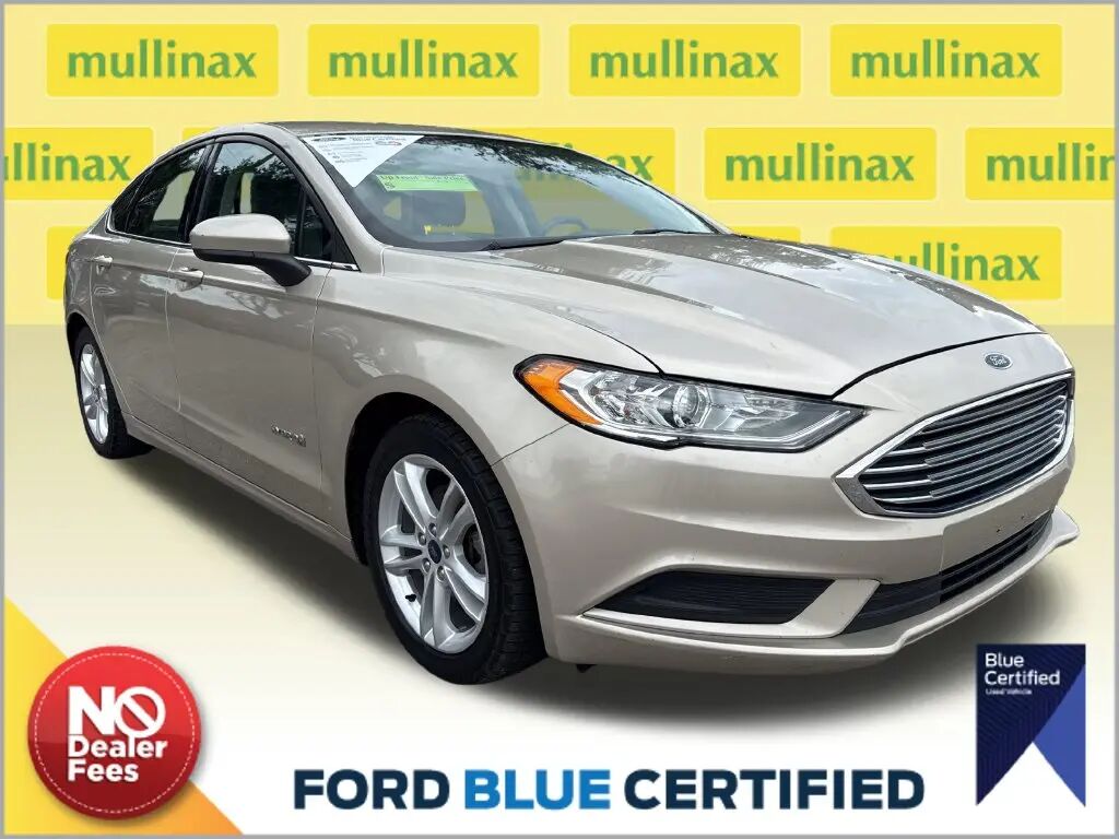 2018 Ford Fusion Hybrid S — photo 1 of 13