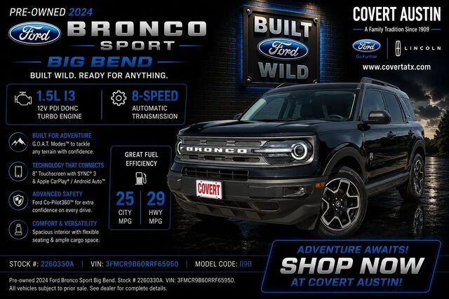 2024 Ford Bronco Sport Big Bend
