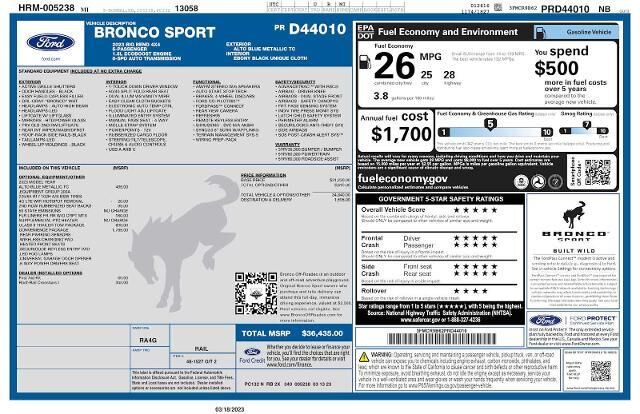 2023 Ford Bronco Sport Big Bend