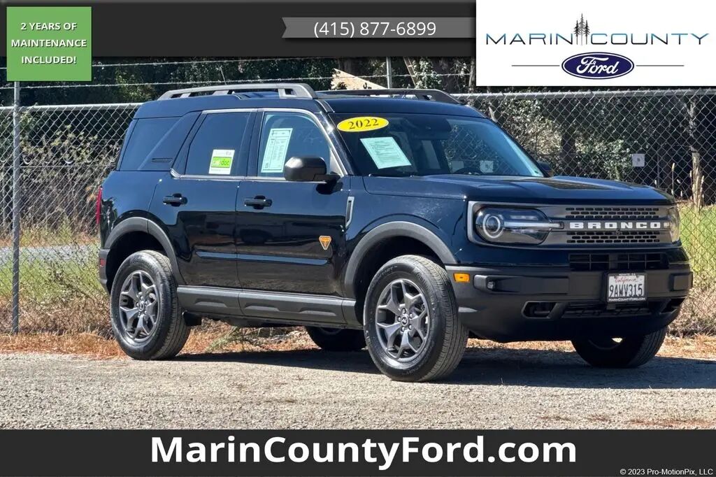 2022 Ford Bronco Sport Badlands — photo 1 of 13