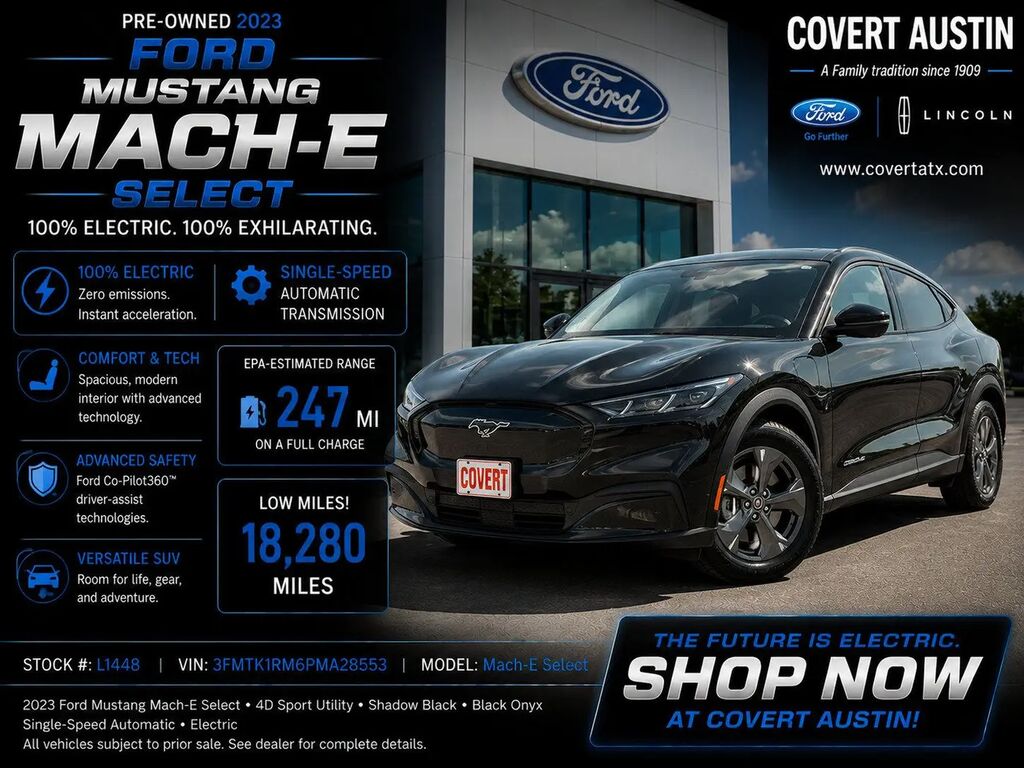 2023 Ford Mustang Mach-E Select — photo 1 of 13