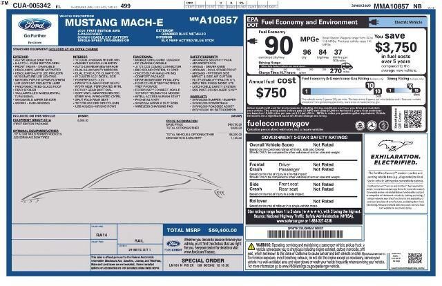 2021 Ford Mustang Mach-E Premium