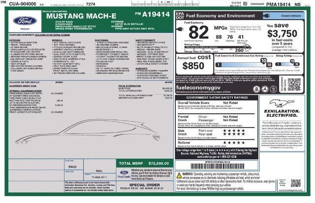 2023 Ford Mustang Mach-E GT — photo 1 of 1