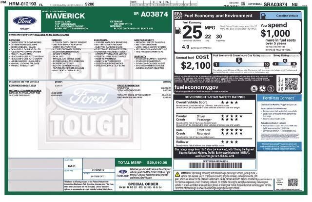 2025 Ford Maverick XL — photo 1 of 5