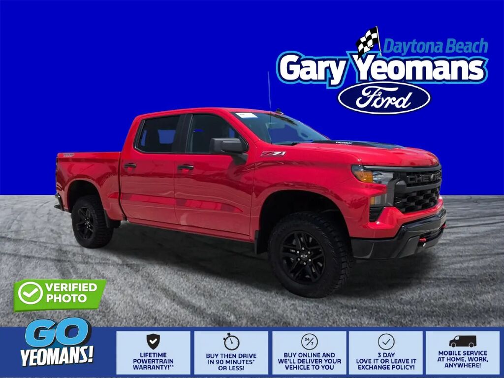2025 Chevrolet Silverado 1500 Custom Trail Boss — photo 1 of 13