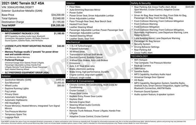 2021 GMC Terrain SLT